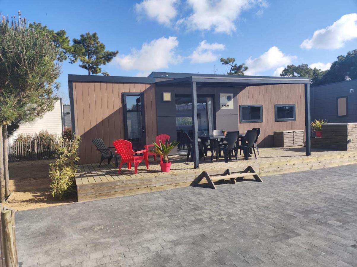 Joli Chalet Pour 6, Residence Avec Piscine La Paree Preneau Luaran gambar