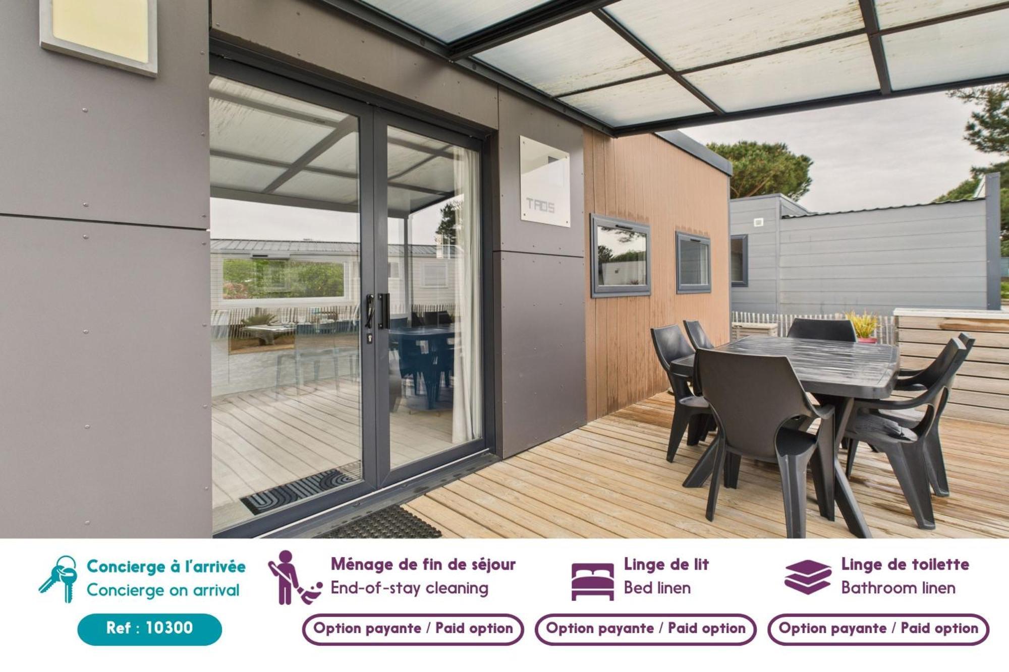 Joli Chalet Pour 6, Residence Avec Piscine La Paree Preneau Luaran gambar