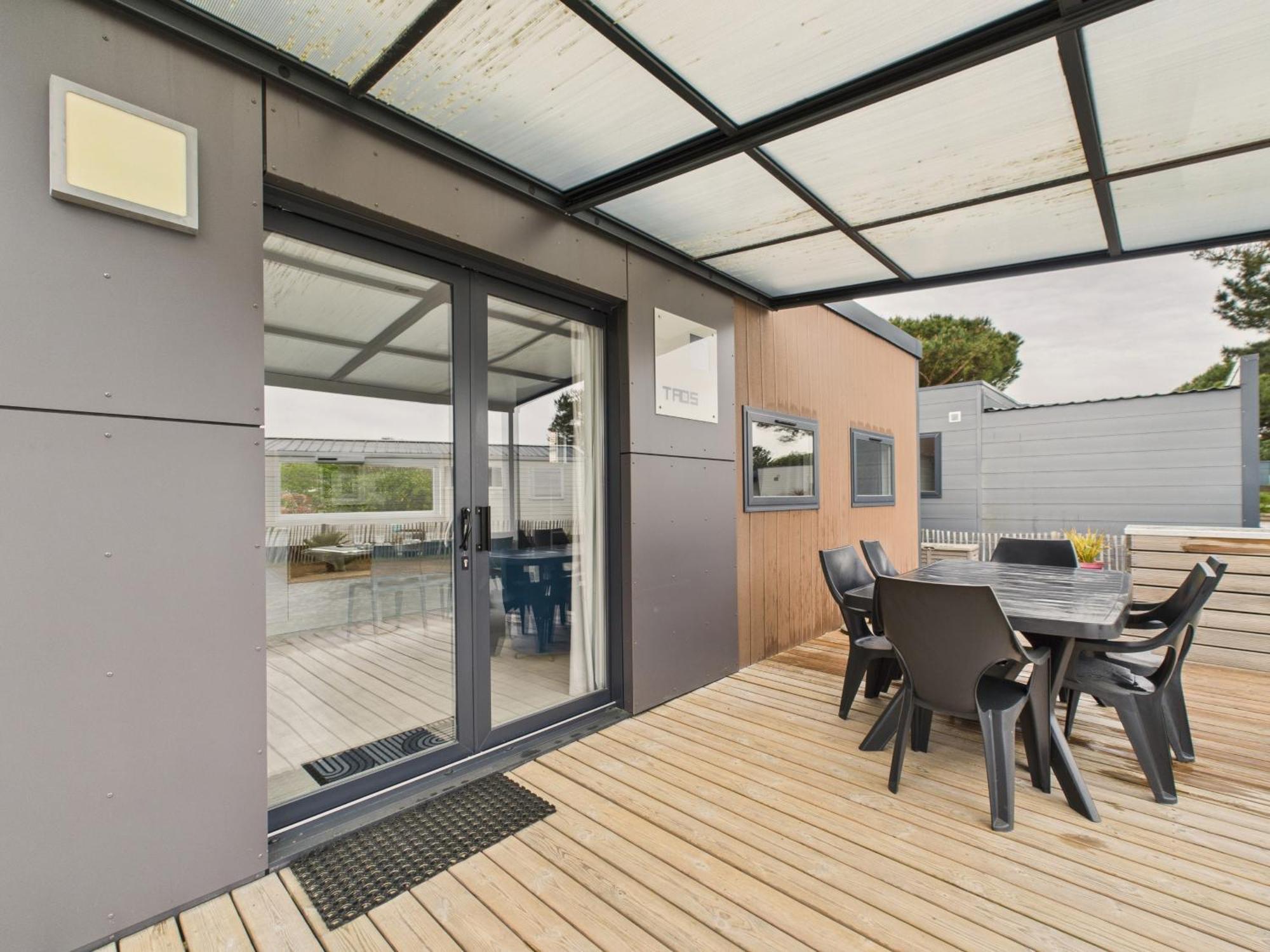 Joli Chalet Pour 6, Residence Avec Piscine La Paree Preneau Luaran gambar