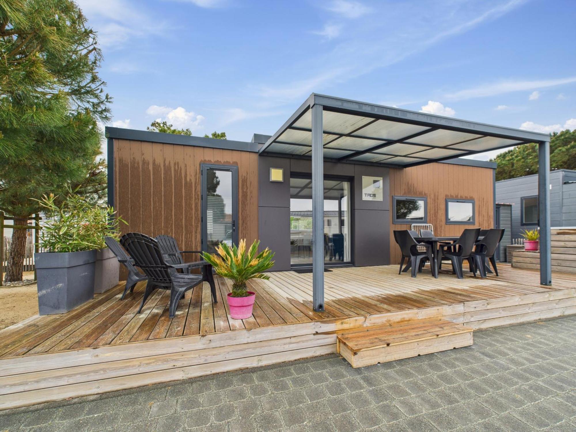Joli Chalet Pour 6, Residence Avec Piscine La Paree Preneau Luaran gambar