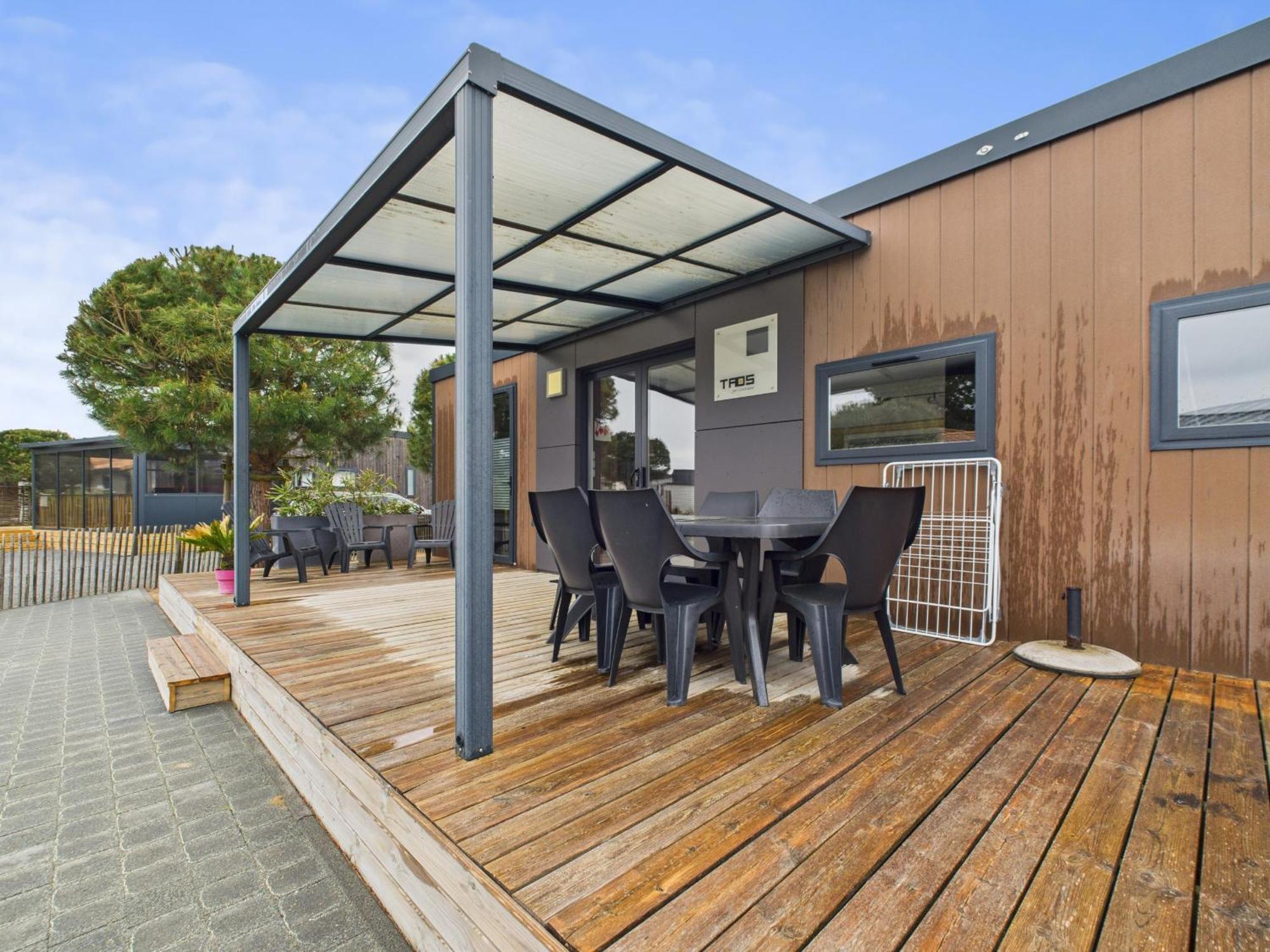 Joli Chalet Pour 6, Residence Avec Piscine La Paree Preneau Luaran gambar